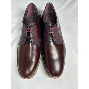 Ted Baker Oktibr Hi Shine Derby
 Dress Shoes NEW Mens size 44/11